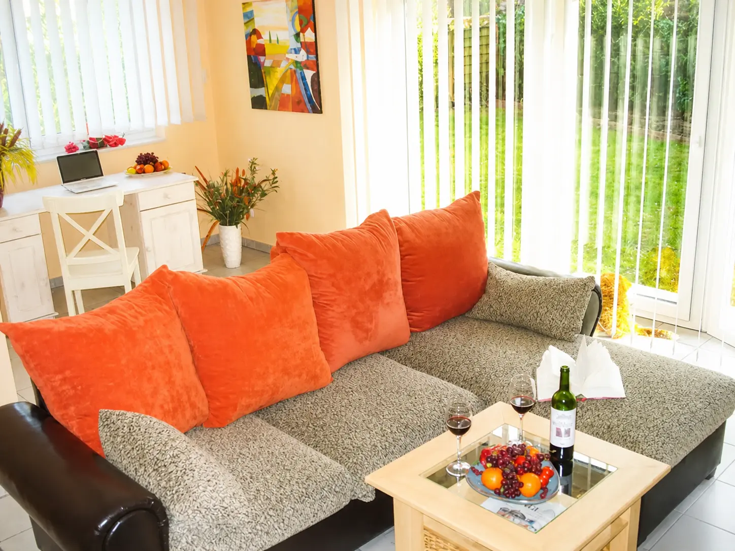 Blick in den Garten