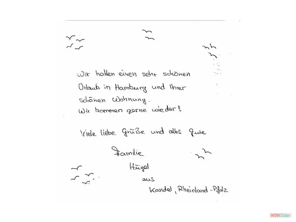 immer wieder gerne