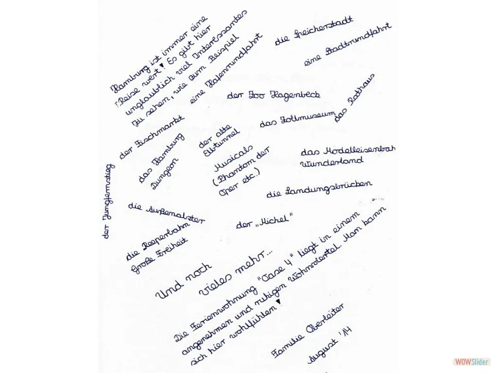 mehr als vier gästebücher voll