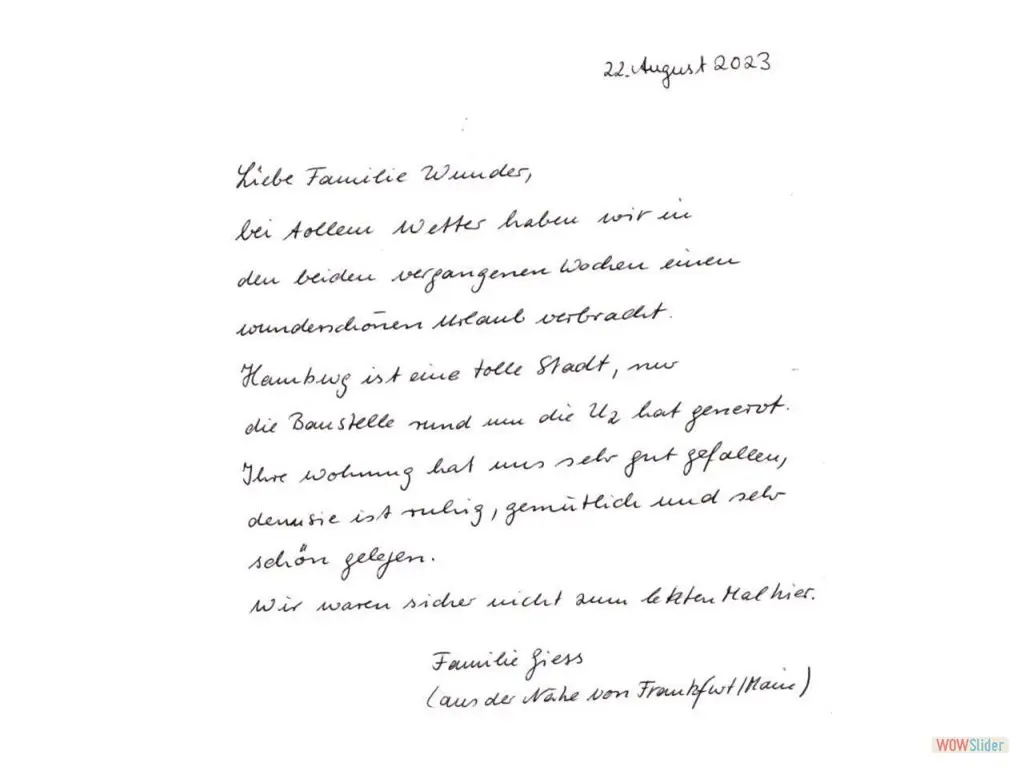 mehr beurteilungen auf anfrage