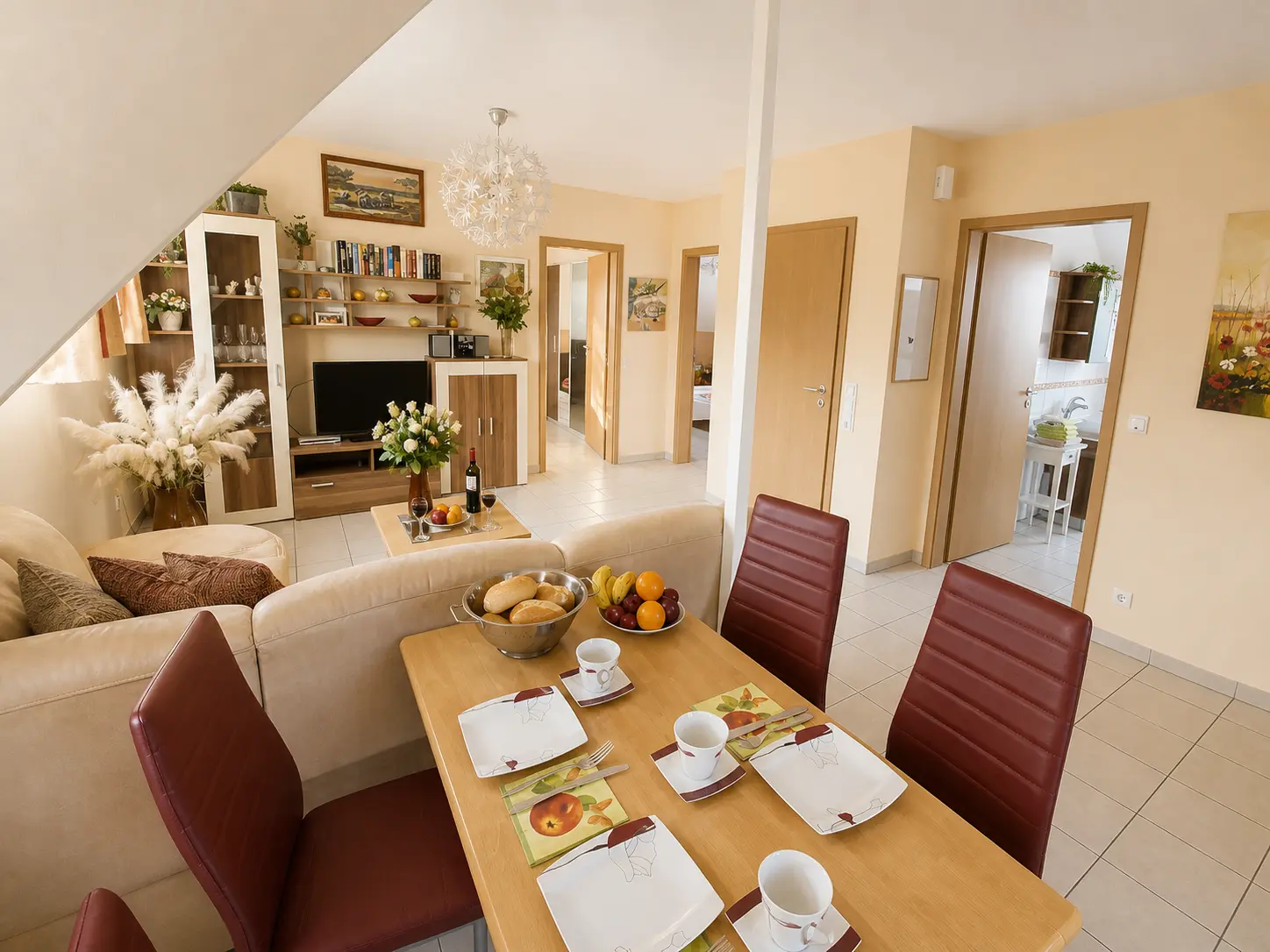 Esstisch Ferienwohnung